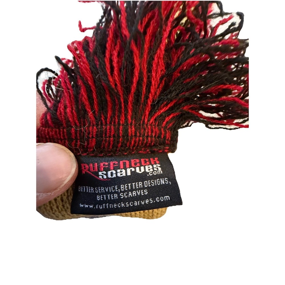 Ruffneck Scarves Atlanta United FC Red Black MLS Scarf Divide & Conquer 17 - Picture 3 of 4